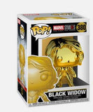 Funko Pop Gold Black Widow 380 Vinyl Figure
