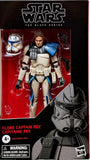 Star Wars Black Series Clone Captain Rex Rerun Action Figure