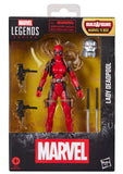 Marvel Legends Lady Deadpool Box BAF Action Figure