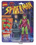 Marvel Legends Spider-Man Retro Green Goblin Action Figure
