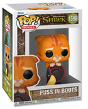 Funko Pop Shrek 30th Anniversary Puss in Boots 1596 Vinyl Figure