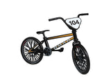 1/12 Action Figure Accesories BMX Black Bike Modeil Kit