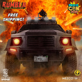Mezco One 12 R.U.M.B.L.R. Reinforced Urban Military Battle Land Rig Vehicle with Death Adder Action Figure