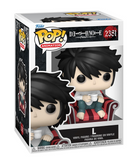 **Pre Order**Funko Pop Death Note L 2381 Vinyl Figure