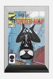 Funko Pop Marvel Black Suit Spider-Man Comic Cover Vinyl Figure