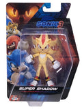 Jakks Pacific Sonic The Hedgehog 3 Movie Super Shadow Action Figure