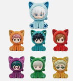 EAKI Jujutsu Kaisen Sitting Cat Party Plushie Series (One Blind Box)