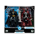 Mcfarlane Toys DC Multiverse Batman and Spawn based on Todd Mcfarlane 2pk Action Figure