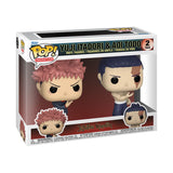 Funko Pop Jujutsu Kaisen Yuji Itadori and Aoi Todo 2 Pack Vinyl Figure
