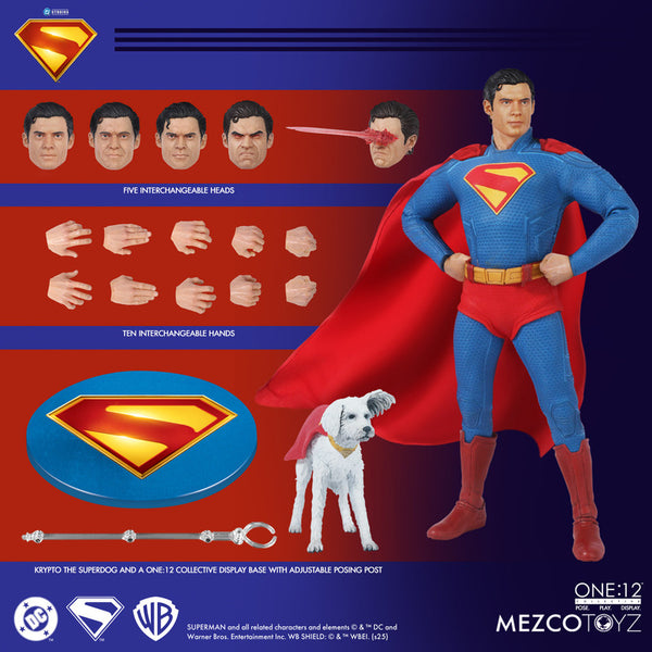 Pre Order**Mezco One 12 Superman (2025) Action Figure – Toyz in