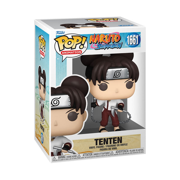 tenten action figure Funko Pop Naruto: Shippuden Tenten with Nunchucks 1661 Vinyl Figure – Toyz in the Box