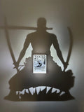 Roronoa Zoro Wanted Shadow Silhouette Night Light