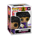 Funko Pop Rocks Jimi Hendrix 2023 Summer Convention Exclusive 311 Vinyl Figure