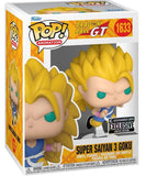 Funko Pop Dragon Ball GT Super Saiyan 3 Goku EE Exclusive 1633 Vinyl Figure