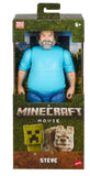 Mattel A Minecraft Movie Large Steve 12" Figure
