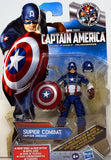 Marvel Captain America The First Avenger Super Combat Captain Ameirca 3.75" Action Figure