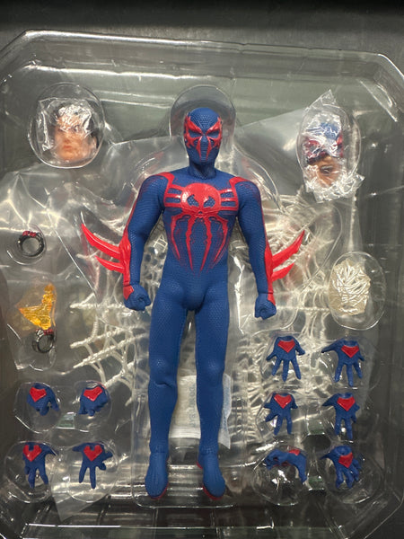 Open Box**Mezco One 12 Spiderman 2099 Exclusive Action Figure