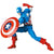 **Pre Order**MAFEX Captain America: The First Avenger Captain America (Comic Ver.) Action Figure