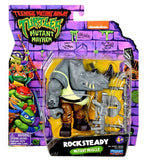 Playmates TMNT Teenage Mutant Ninja Turtles Mayhem Movie Rocksteady Basic Action Figure