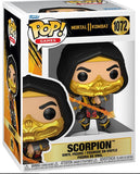 Funko Pop Mortal Kombat 11 Fatality Scorpion 1072 Vinyl Figure
