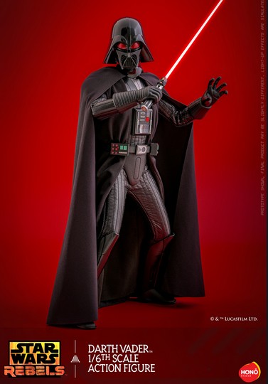 Hono Studio 1/6 Scale Star Wars Rebels Darth Vader Action Figure