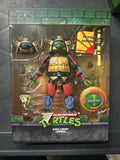 **Open Box**Super 7 Teenage Mutant Ninja Turtles Ultimates Leo the Sewer Samurai Action Figure