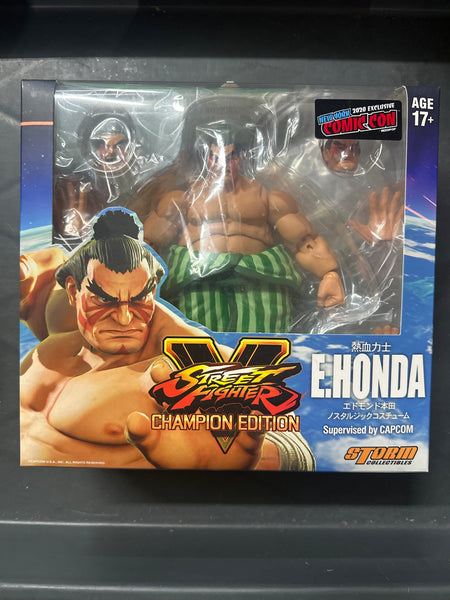 Storm Collectibles ストリートファイターエドモンド本田NYCC Open Box**Storm Collectibles Street Fighter V Champion Edition