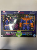 **Open Box**Marvel Legends Gamerverse Psylock vs Thanos Action Figure