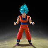 **Pre Order**S.H. Figuarts Super Saiyan God Super Saiyan Son Goku (Blue Power Transcending Limits) "Dragon Ball Super" Action Figure