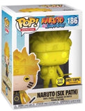 Funko Pop Naruto Shippuden Naruto (Six Path) Hot Topic Exclusive 186 Vinyl Figure