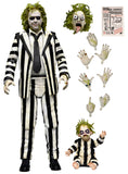 NECA BEETLEJUICE BEETLEJUICE ULTIMATE STRIPED SUIT - BEETLEJUICE Action Figure