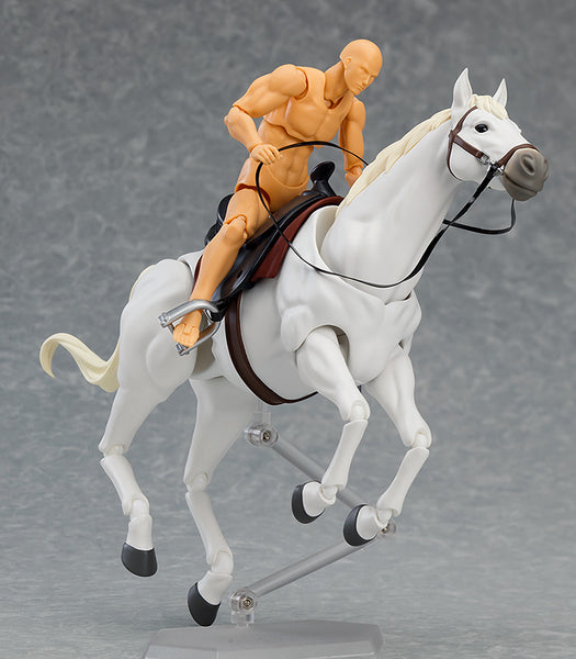 figma 馬　フィギュア　Horse ver.2 白、茶　セット figma 馬 フィギュア Horse ver.2 白、茶 セット
