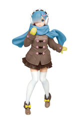 Taito Re:Zero Precious Figure - Rem Winter Coat ver. Renewal Prize Figure