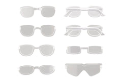 Kotobukiya Sousai Shojo Teien AFter School Glasses Set 1/10 MODEL KIT