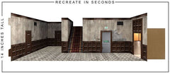 Extreme Sets Hallway Pop-Up DIorama Display 1/12 Scale Action Figures