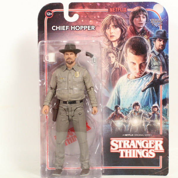 ストレンジャー・シングス CHIEF HOPPER！Netflix フィギュア Mcfarlane Toys Netflix Stranger Things Chief Hopper Action Figure