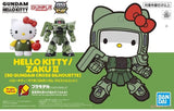 Bandai Gundam Hello Kitty Zaku II SD Cross Silhouette "Mobile Suit Gundam" Model Kit