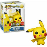 Funko Pop Pokemon Waving Pikachu Diamond Collection Gamestop Exclusive 553 Vinyl Figure