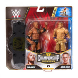 Mattel WWE Championship Showdown The Rock vs John Cena 2 Pack Action Figure