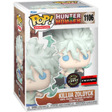 Funko Pop Hunter x Hunter Killua Zoldyck Godspeed AAA Exclusive Chase 1106 Vinyl Figure