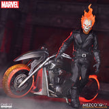 Mezco One 12 Marvel Ghost Rider & Hell Cycle Set Action Figure