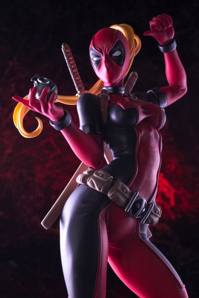 Kotobukiya Marvel Comics Lady Deadpool Bishoujo Statue – Toyz in