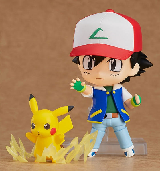 Good Smile Company Pokemon Ash and Pikachu Nendoroid Action