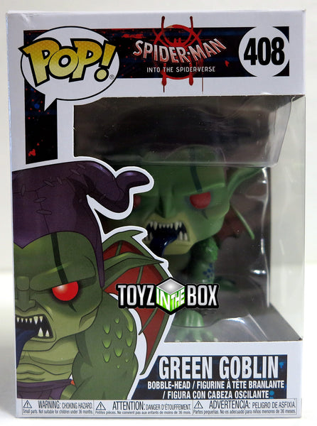 Funko Pop Spiderverse Green Goblin 408 VInyl Figure – Toyz in the Box