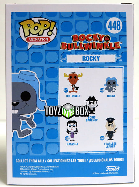 Funko Pop Rocky & Bullwinkle Rocky Flying Rocky 448 Vinyl Figure