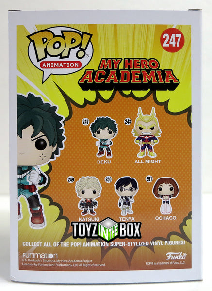 Funko Pop! My Hero Academia Deku Figur Mit Schutzbox – Sammler-Edition, Ca. 9,5 Cm, Inkl. PET-Protector