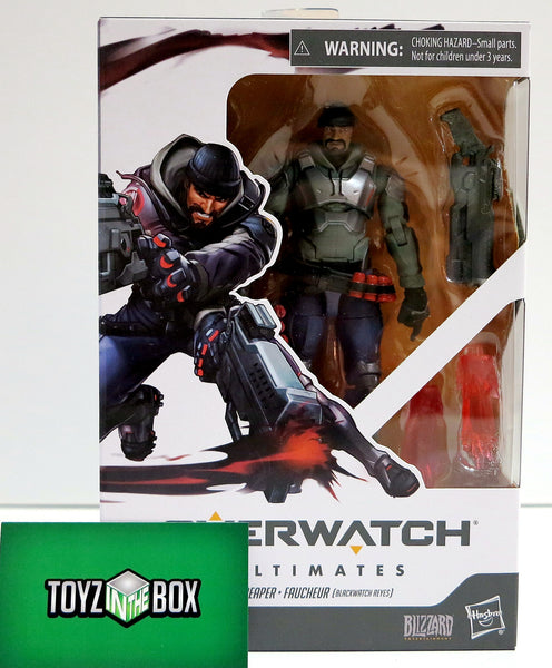 Hasbro Ultimates Overwatch Reaper Blackwatch Reyes Action Figure