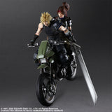 Play Arts Kai Final Fantasy VII Remake Jessie, Cloud & Motorcycle Set Action Figure