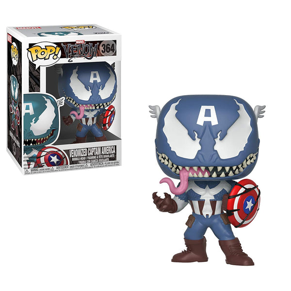 ファンコ・ポップ！ ヴェノマイズド フィギュアセット Funko Pop Marvel Venomized Captain America 364 Vinyl Figure – Toyz