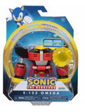 Jakks Pacific Sonic The Hedgehog E-123 Omega with yellow chaos emerald Action Figure